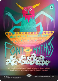 Font of Mythos (Rainbow Foil) (SLD-2075) - Secret Lair Drop Series