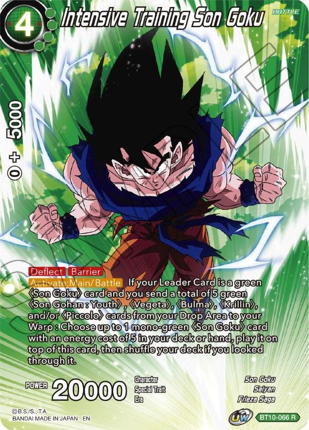 Intensive Training Son Goku (BT10-066) [Theme Selection: History of Son Goku] - POKÉ JEUX