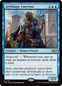 Archmage Emeritus (TDC-145) - Commander: Tarkir: Dragonstorm