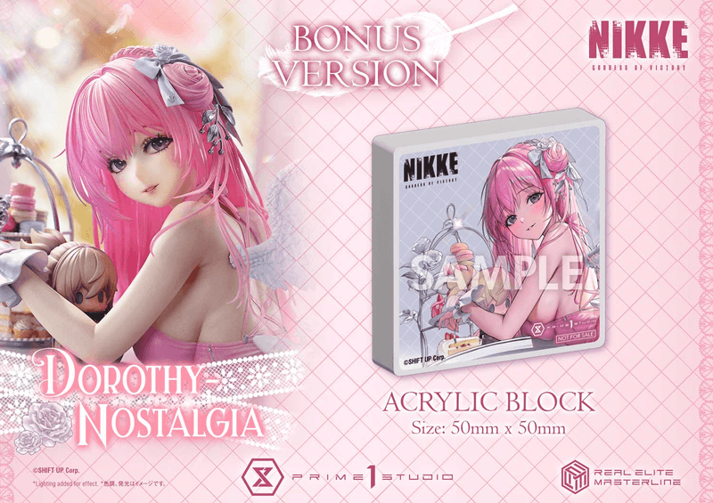 Real Elite Masterline GODDESS OF VICTORY: NIKKE Dorothy ãƒ¼ Nostalgia Bonus Version (Pre-Order)