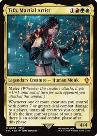 Tifa, Martial Artist (FIC-006) - Commander: FINAL FANTASY Foil