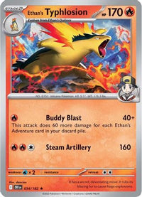 Ethan's Typhlosion (34) - SV10 Destined Rivals Reverse Holofoil