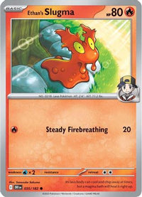 Ethan's Slugma (35) - SV10 Destined Rivals Reverse Holofoil
