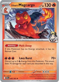 Ethan's Magcargo (36) - SV10 Destined Rivals Reverse Holofoil