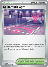 Spikemuth Gym (169) - SV10 Destined Rivals Reverse Holofoil
