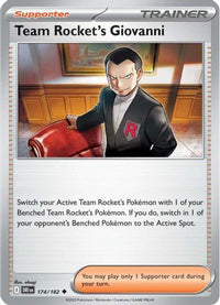 Team Rocket's Giovanni (174) - SV10 Destined Rivals Reverse Holofoil