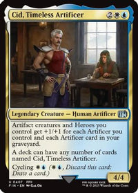 Cid, Timeless Artificer (0407) (FIN-407) - FINAL FANTASY Foil