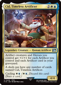 Cid, Timeless Artificer (0408) (FIN-408) - FINAL FANTASY Foil