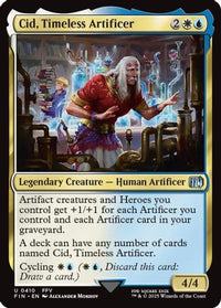 Cid, Timeless Artificer (0410) (FIN-410) - FINAL FANTASY Foil