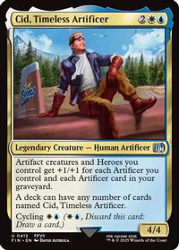 Cid, Timeless Artificer (0412) (FIN-412) - FINAL FANTASY Foil