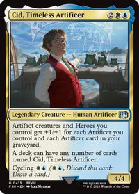 Cid, Timeless Artificer (0413) (FIN-413) - FINAL FANTASY Foil