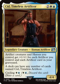 Cid, Timeless Artificer (0416) (FIN-416) - FINAL FANTASY Foil