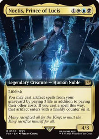 Noctis, Prince of Lucis (Extended Art) (FIN-500) - FINAL FANTASY Foil