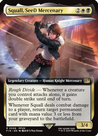 Squall, SeeD Mercenary (Extended Art) (FIN-509) - FINAL FANTASY