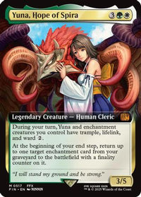 Yuna, Hope of Spira (Extended Art) (FIN-517) - FINAL FANTASY Foil