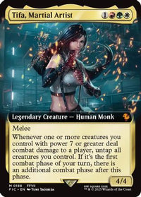 Tifa, Martial Artist (Extended Art) (FIC-188) - Commander: FINAL FANTASY Foil