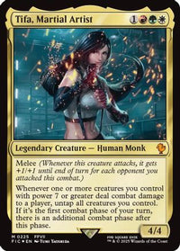 Tifa, Martial Artist (Surge Foil) (FIC-225) - Commander: FINAL FANTASY Foil
