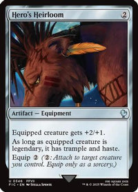 Hero's Heirloom (FIC-346) - Commander: FINAL FANTASY