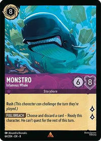 Monstro - Infamous Whale (64/204) - Reign of Jafar