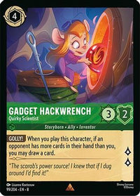Gadget Hackwrench - Quirky Scientist (99/204) - Reign of Jafar