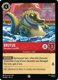 Brutus - Fearsome Crocodile (125/204) - Reign of Jafar