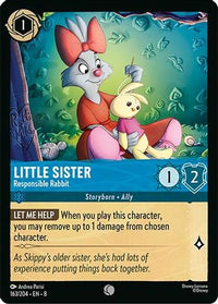 Little Sister - Responsible Rabbit (163/204) - Reign of Jafar