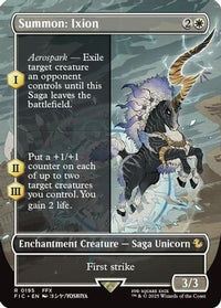 Summon: Ixion (Borderless) (FIC-195) - Commander: FINAL FANTASY Foil