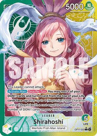 Shirahoshi (022) (Alternate Art) (OP11-022) - A Fist of Divine Speed Foil