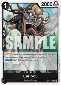 Caribou (OP11-083) - A Fist of Divine Speed Foil