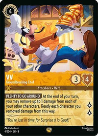 Goofy - Groundbreaking Chef (4/204) - Reign of Jafar Cold Foil