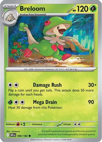 Breloom (6) - SV10 Destined Rivals Reverse Holofoil