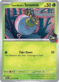 Team Rocket's Tarountula (19) - SV10 Destined Rivals