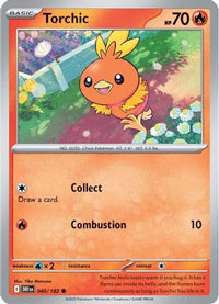 Torchic (40) - SV10 Destined Rivals Reverse Holofoil