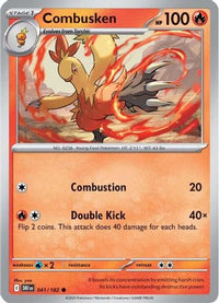 Combusken (41) - SV10 Destined Rivals Reverse Holofoil
