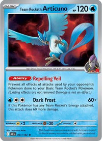 Team Rocket's Articuno (51) - SV10 Destined Rivals Reverse Holofoil