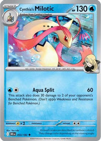 Cynthia's Milotic (53) - SV10 Destined Rivals Reverse Holofoil