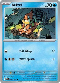 Buizel (57) - SV10 Destined Rivals Reverse Holofoil