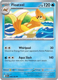 Floatzel (58) - SV10 Destined Rivals Reverse Holofoil