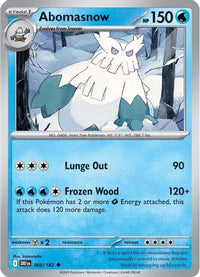 Abomasnow (60) - SV10 Destined Rivals Reverse Holofoil