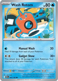 Wash Rotom (61) - SV10 Destined Rivals