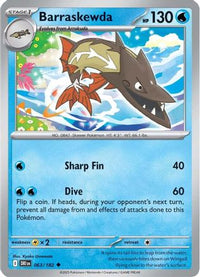 Barraskewda (63) - SV10 Destined Rivals Reverse Holofoil