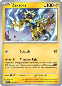 Zeraora (78) - SV10 Destined Rivals Holofoil