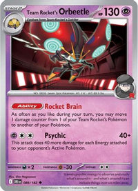 Team Rocket's Orbeetle (89/182) - SV10 Destined Rivals Reverse Holofoil
