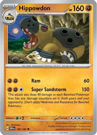 Hippowdon (106) - SV10 Destined Rivals Reverse Holofoil