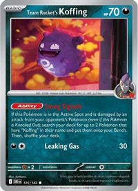 Team Rocket's Koffing (125) - SV10 Destined Rivals