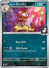 Marnie's Scrafty (133) - SV10 Destined Rivals Reverse Holofoil