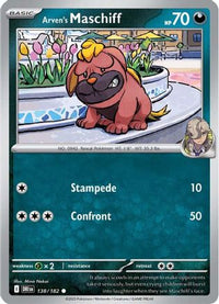 Arven's Maschiff (138) - SV10 Destined Rivals Reverse Holofoil