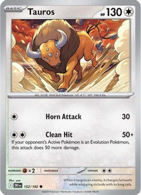 Tauros (152) - SV10 Destined Rivals Reverse Holofoil