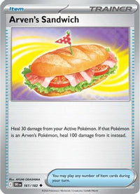 Arven's Sandwich (161) - SV10 Destined Rivals Reverse Holofoil