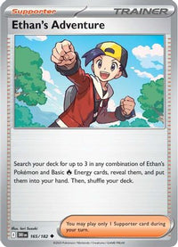 Ethan's Adventure (165/182)  - SV10 Destined Rivals Reverse Holofoil